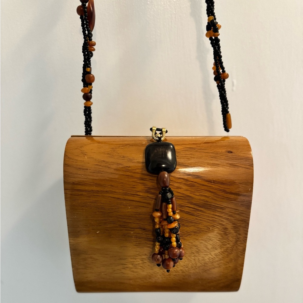 Beverly Hills Collection by Timmy Woods Handmade Wooden Bag